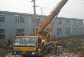 渝龙电力涪陵川东供电局工程施工现场